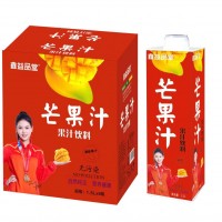 鑫益品堂芒果汁飲料1.5LX6瓶