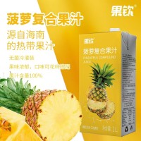 果欽菠蘿復合果汁1L