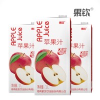 果欽蘋果汁1L